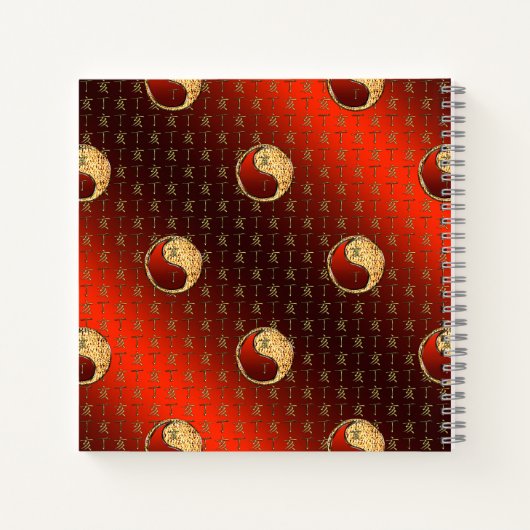 Fire Boar Notizblock (Rückseite)