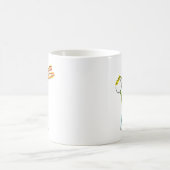 Fire Breathing Stickman Kaffeetasse (Mittel)