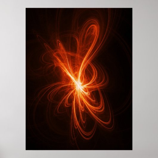 fire chaos rays poster (Vorne)