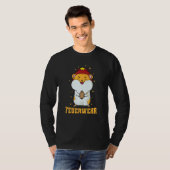 Fire Department Hamster with Fire Helmet T-Shirt (Vorne ganz)