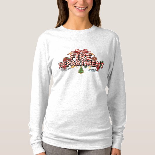 Fire Department Long Sleeve T-Shirt (Vorderseite)