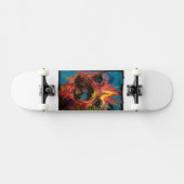 fire dog skateboard (Horizontal)