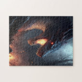 Fire Dragon Fantasy Art Jigsaw Puzzle (Horizontal)