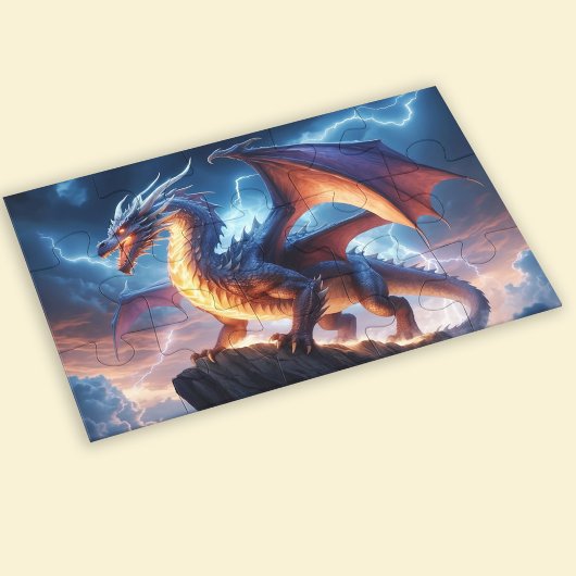 Fire Dragon Fantasy Puzzle für Game Liebhaber
