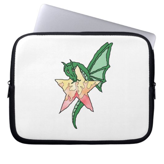 FIre Dragon Laptopschutzhülle (Vorderseite)
