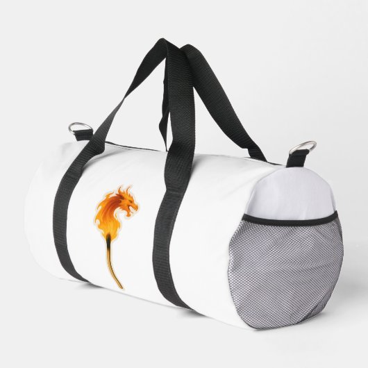 Fire Dragon Matchstick Duffle Bag (Rechte Ecke)