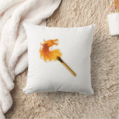 Fire Dragon Matchstick Kissen (Decke)