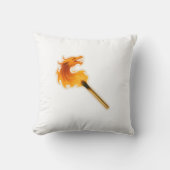 Fire Dragon Matchstick Kissen (Vorderseite)