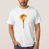 Fire Dragon Matchstick T-Shirt (Vorderseite)