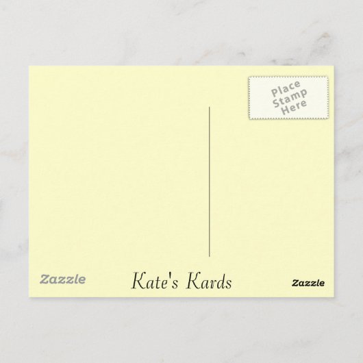 FIRE DRAGON POST CARD POSTKARTE (Rückseite)