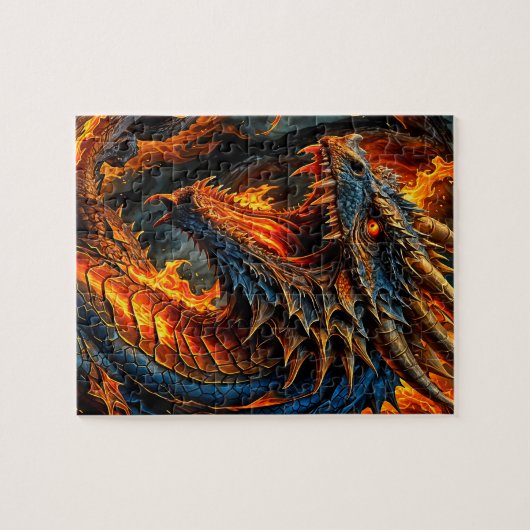 Fire Dragon Puzzle (Horizontal)