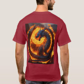 FIRE DRAGON T-Shirt (Rückseite)