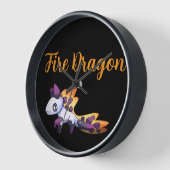 Fire Dragon Uhr (Winkel)