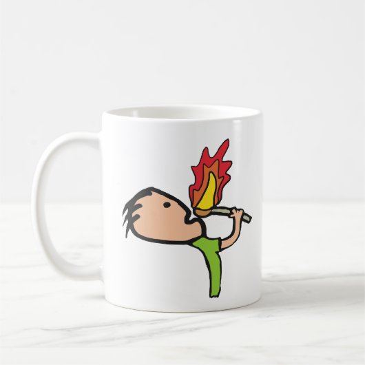 Fire Eating Kaffeetasse (Links)