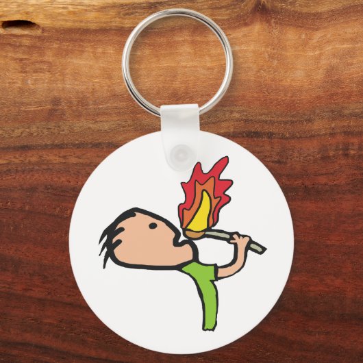 Fire Eating Schlüsselanhänger (Vorderseite)