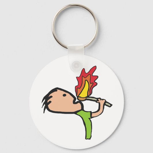 Fire Eating Schlüsselanhänger (Rückseite)