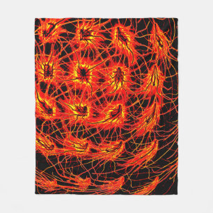 Fire Energy Blanket Fleecedecke