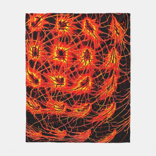 Fire Energy Blanket Fleecedecke (Vorderseite)
