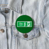 Fire Exit Safety Sign Emergency Evacuation Button