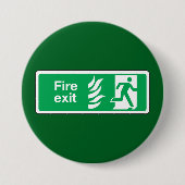 Fire Exit Safety Sign Emergency Evacuation Button (Vorderseite)