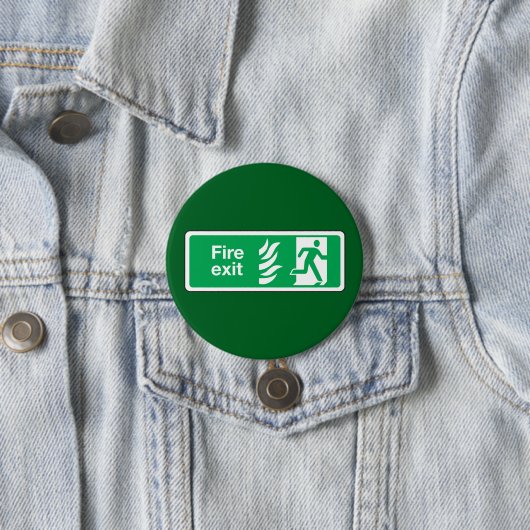 Fire Exit Safety Sign Emergency Evacuation Button (Beispiel)