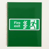 Fire Exit Safety Sign Emergency Evacuation Planer (Vorderseite)