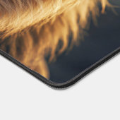 Fire Eyes of the Jungle King Schreibtischunterlage (Ecke)