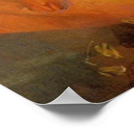 Fire Fancies von Hacker Poster (Ecke)