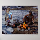 Fire Fantasy Poster Print (Vorne)