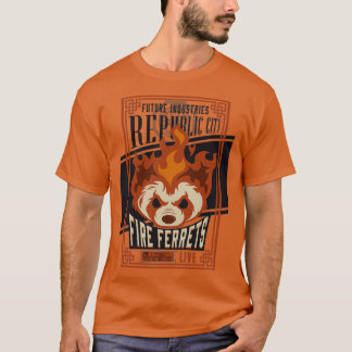 Fire Ferrets Vintage-Boxen Essential-T-Shirt T-Shirt