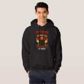 Fire Fighter Retired Firefighter Fireman Hoodie (Vorne ganz)