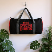 Fire Fighting The Art Of Controlling Chaos Duffle Bag