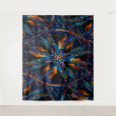 Fire Flowers..... Wandteppich (Vorderseite)