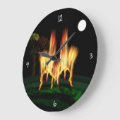 Fire Fly Large Clock Große Wanduhr (Winkel)