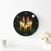 Fire Fly Large Clock Große Wanduhr (Zuhause)