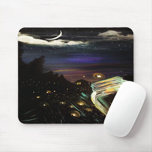 Fire Fly Sky Mousepad (Mit Mouse)