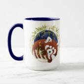 FIRE FOX Red Panda 15oz Tasse (Links)