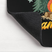 Fire Friends Fun Camping Crew Summer Camper Camfir Mousepad (Ecke)