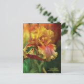 Fire Goddess Art Postcard Postkarte (Stehend Vorderseite)