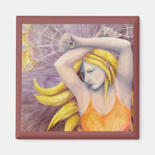 Fire Goddess Dancing Magnet