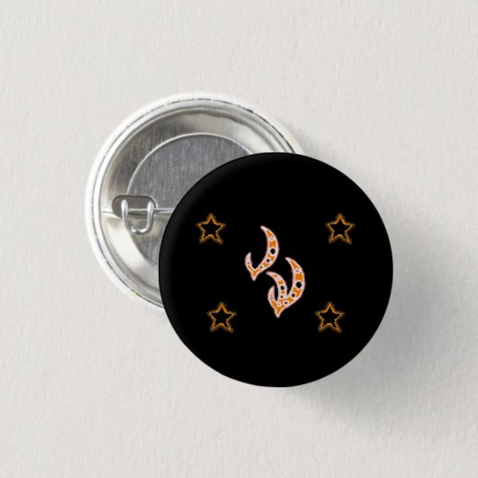 FIRE GODRUNE Stars Button (Vorne & Hinten)