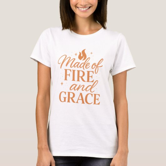 Fire & Grace T-Shirt (Vorderseite)
