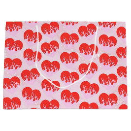 Fire Heart Große Geschenktüte