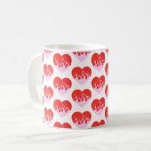 Fire Heart Kaffeetasse (Vorderseite Links)