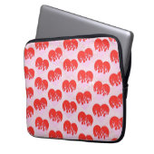 Fire Heart Laptopschutzhülle (Vorderseite Links)