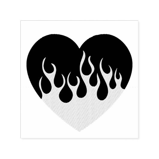 Fire Heart Permastempel (Design)