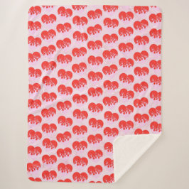 Fire Heart Sherpadecke