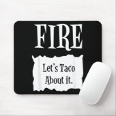 FIRE - Heißes Packet Halloween-Taco-Kostüm Mousepad (Mit Mouse)