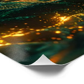 FIRE HORSE - CHINESE ZODIAC -  POSTER (Ecke)