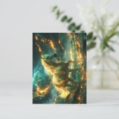 FIRE HORSE - CHINESE ZODIAC -  POSTKARTE (Stehend Vorderseite)
